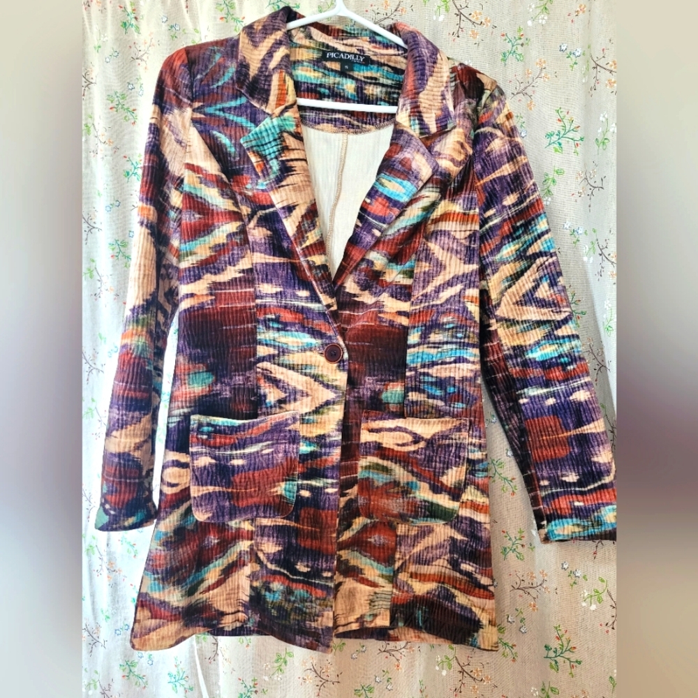 Picadilly Canada Colorful Women's Blazer